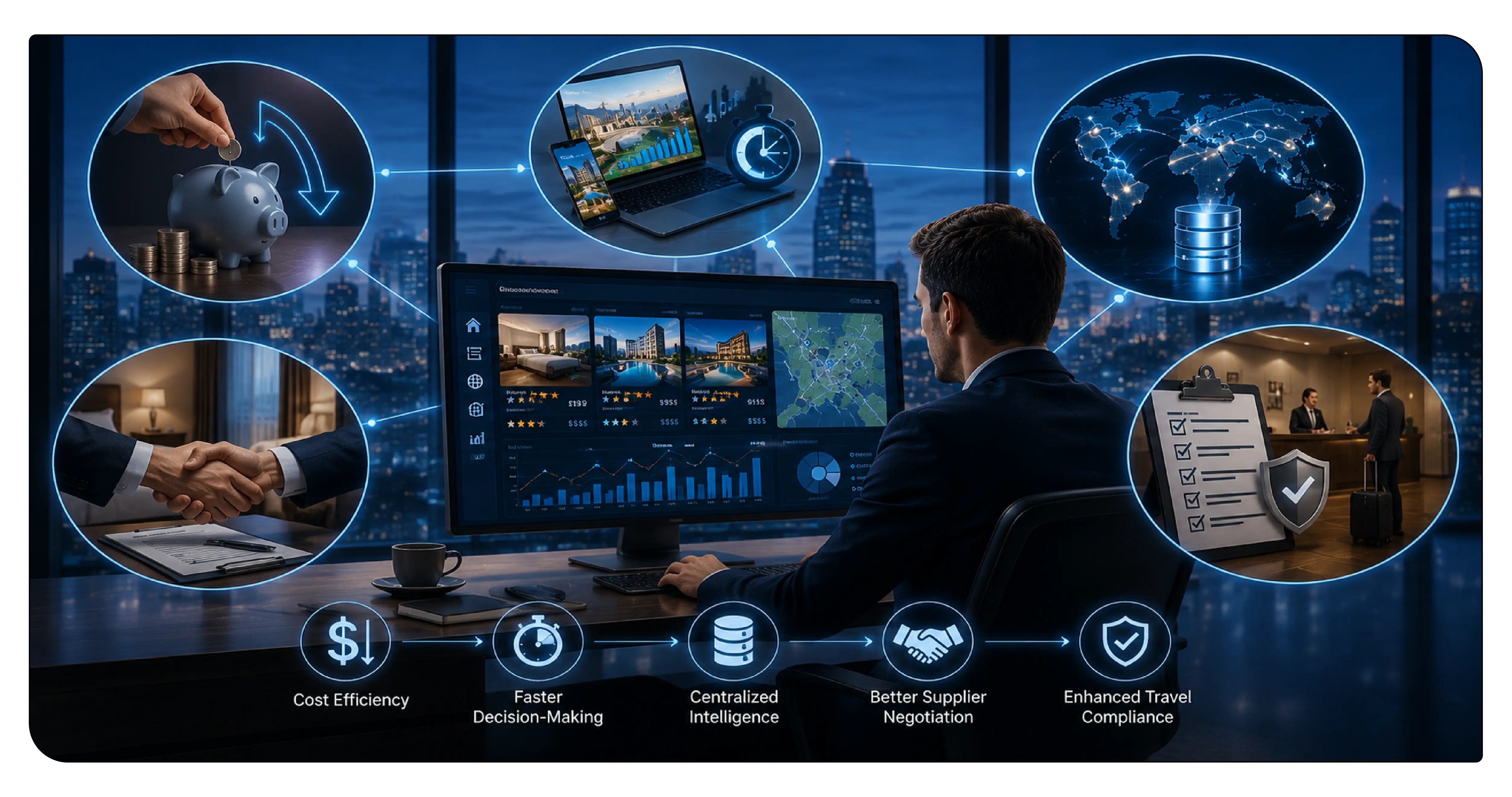 Benefits of Enterprise Hotel Booking Automation